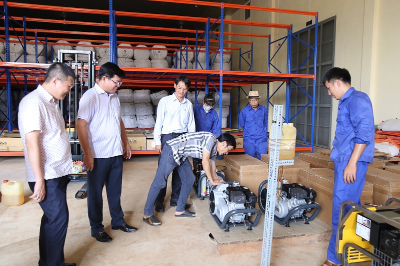 Cục DTNN vừa có Quyết đinh phê duyệt kế hoạch lựa chọn nhà thầu mua 350 bộ máy bơm nước chữa cháy.