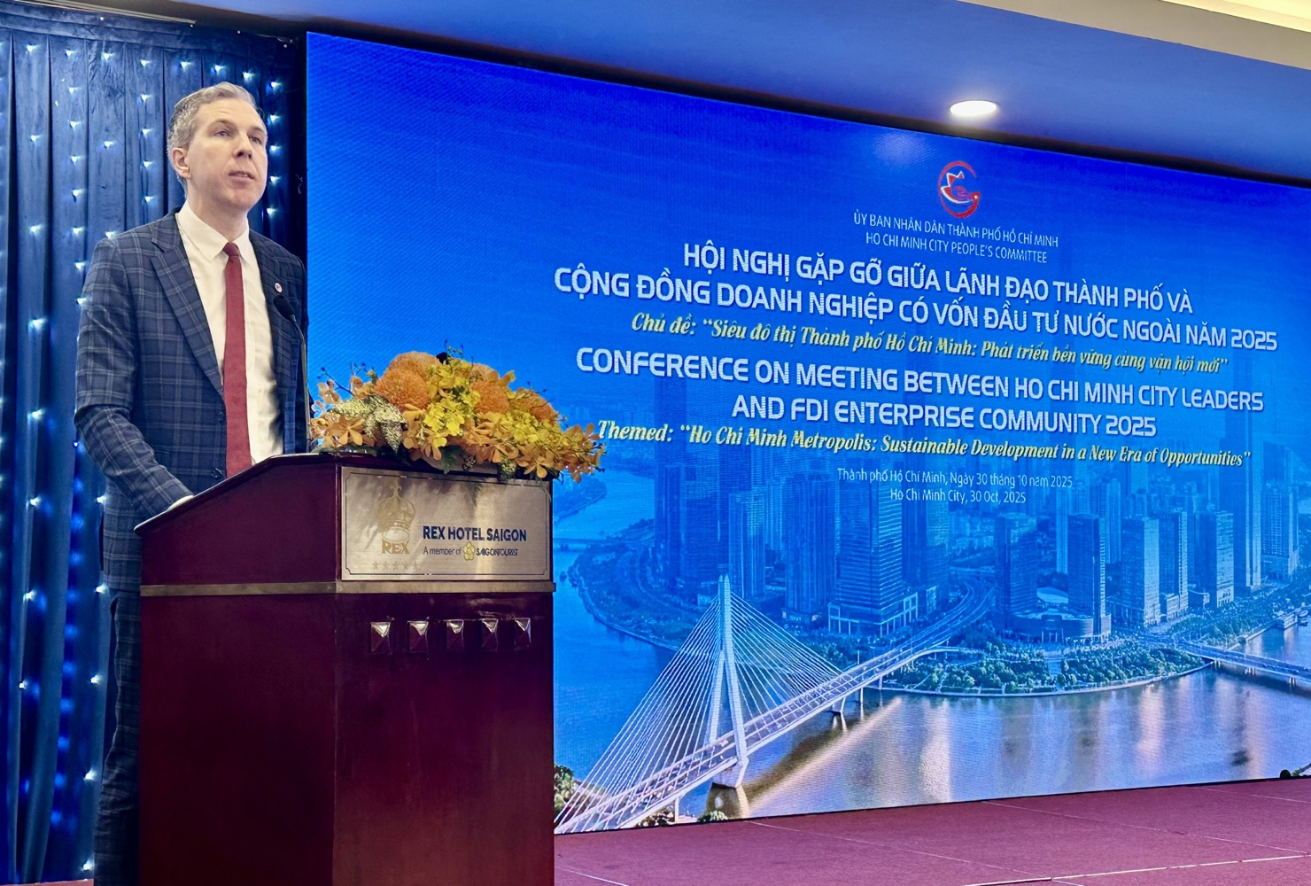 Nhà đầu tư nước ngoài đóng góp nhiều ý kiến xây dựng môi trường đầu tư tại TP. Hồ Chí Minh. Ảnh: T.H