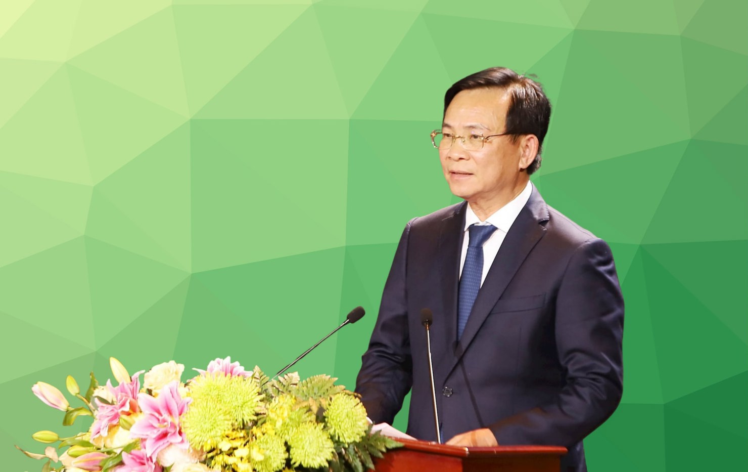 Chủ tịch UBND tỉnh Lâm Đồng Hồ Văn Mười. Ảnh: Lê Văn