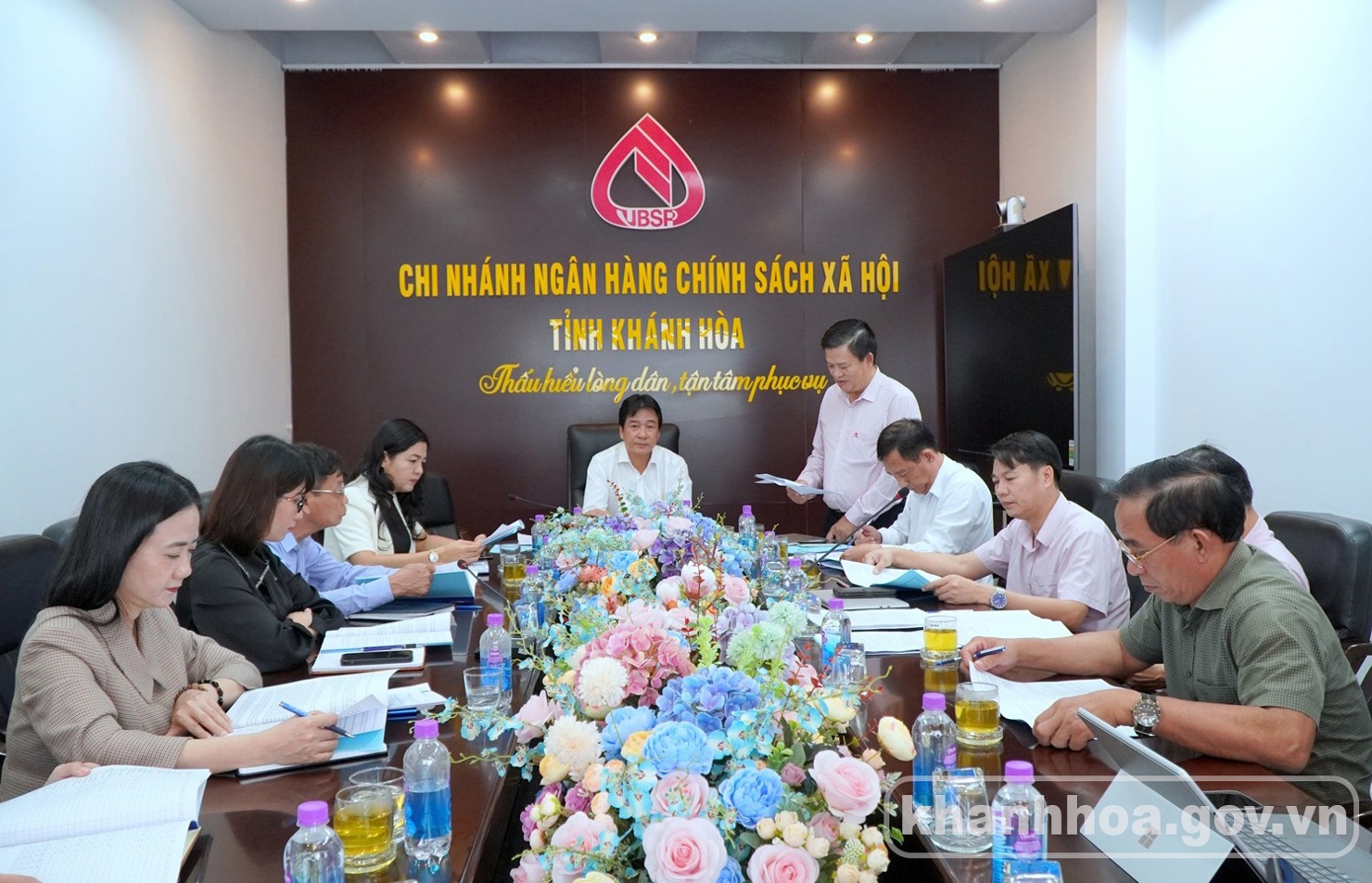 Phiên họp quý III/2025 của Ban đại diện Hội đồng quản trị Ngân hàng Chính sách xã hội Chi nhánh tỉnh Khánh Hòa.