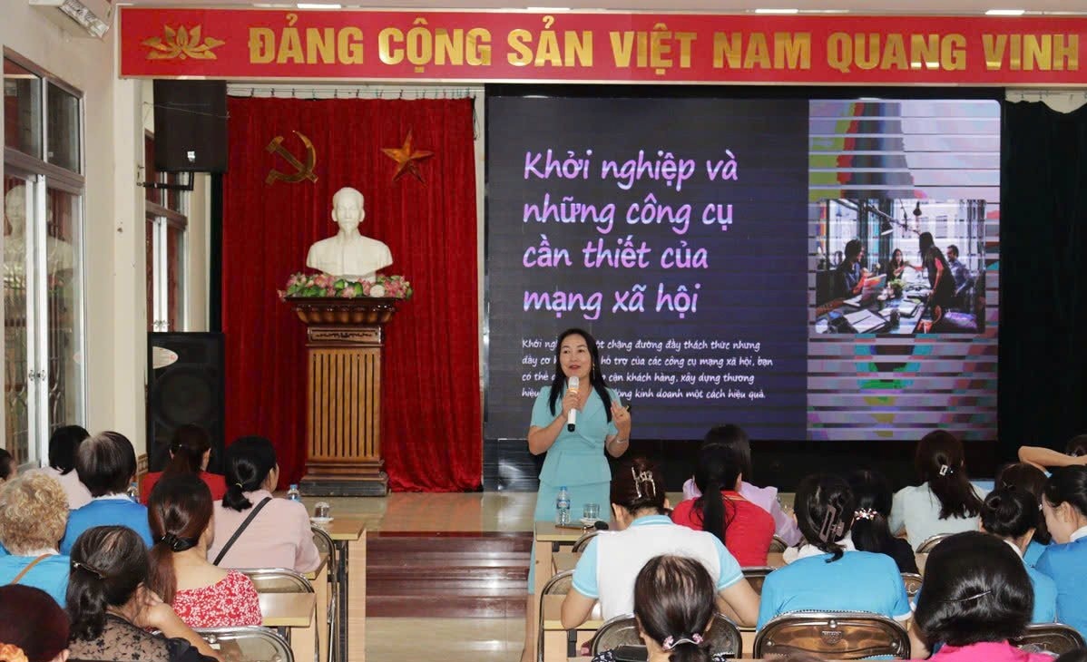 Nhiều chính sách hỗ trợ phụ nữ khởi nghiệp.