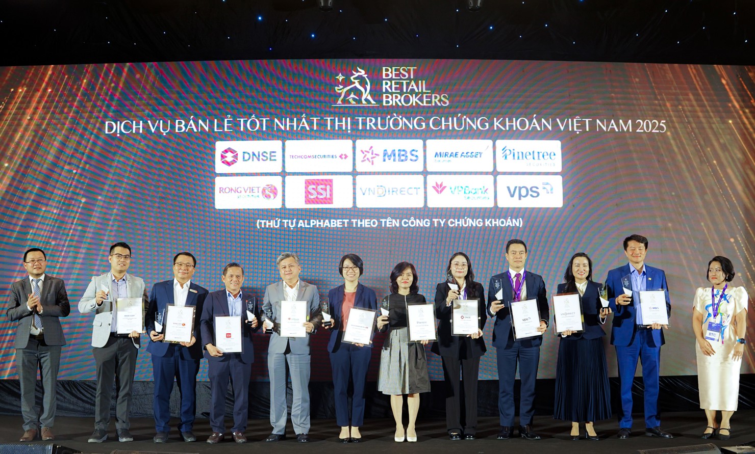 10 công ty chứng khoản có dịch vụ bán lẻ tốt nhất thị trường chứng khoán Việt Nam.