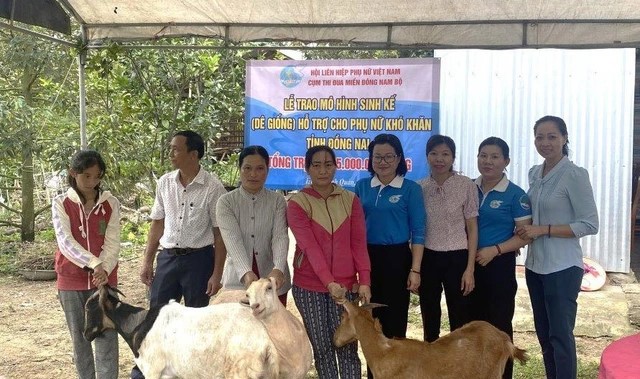 Người dân vùng khó khăn Đồng Nai được hỗ trợ sinh kế, từng bước thoát nghèo bền vững.