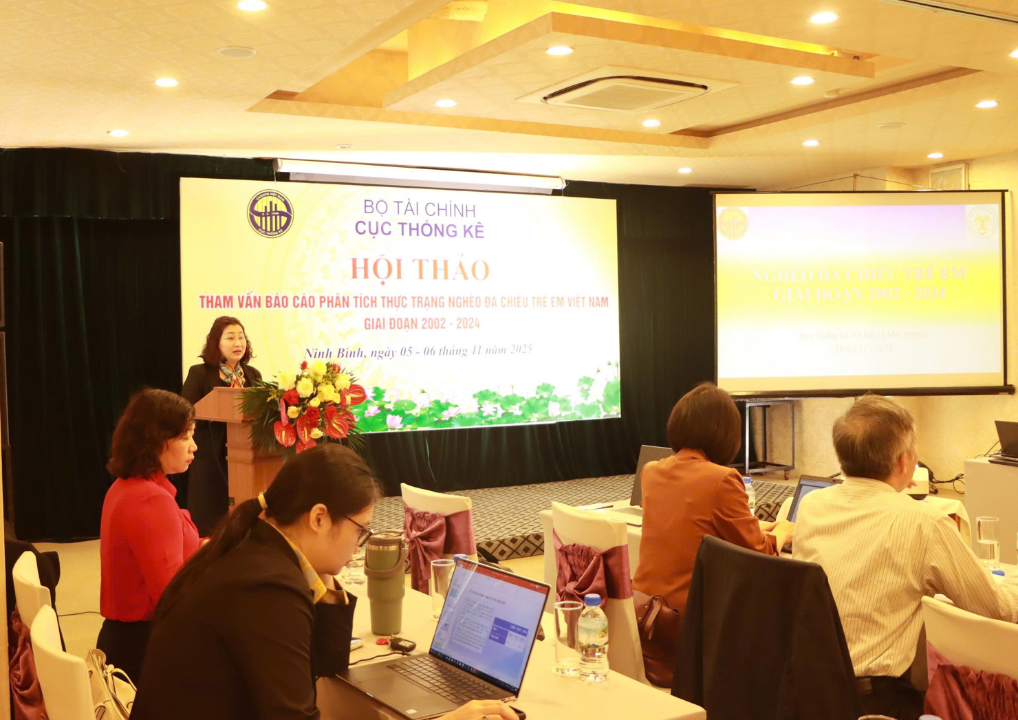 Phó Cục trưởng Lê Thị Tường Thu phát biểu khai mạc hội thảo