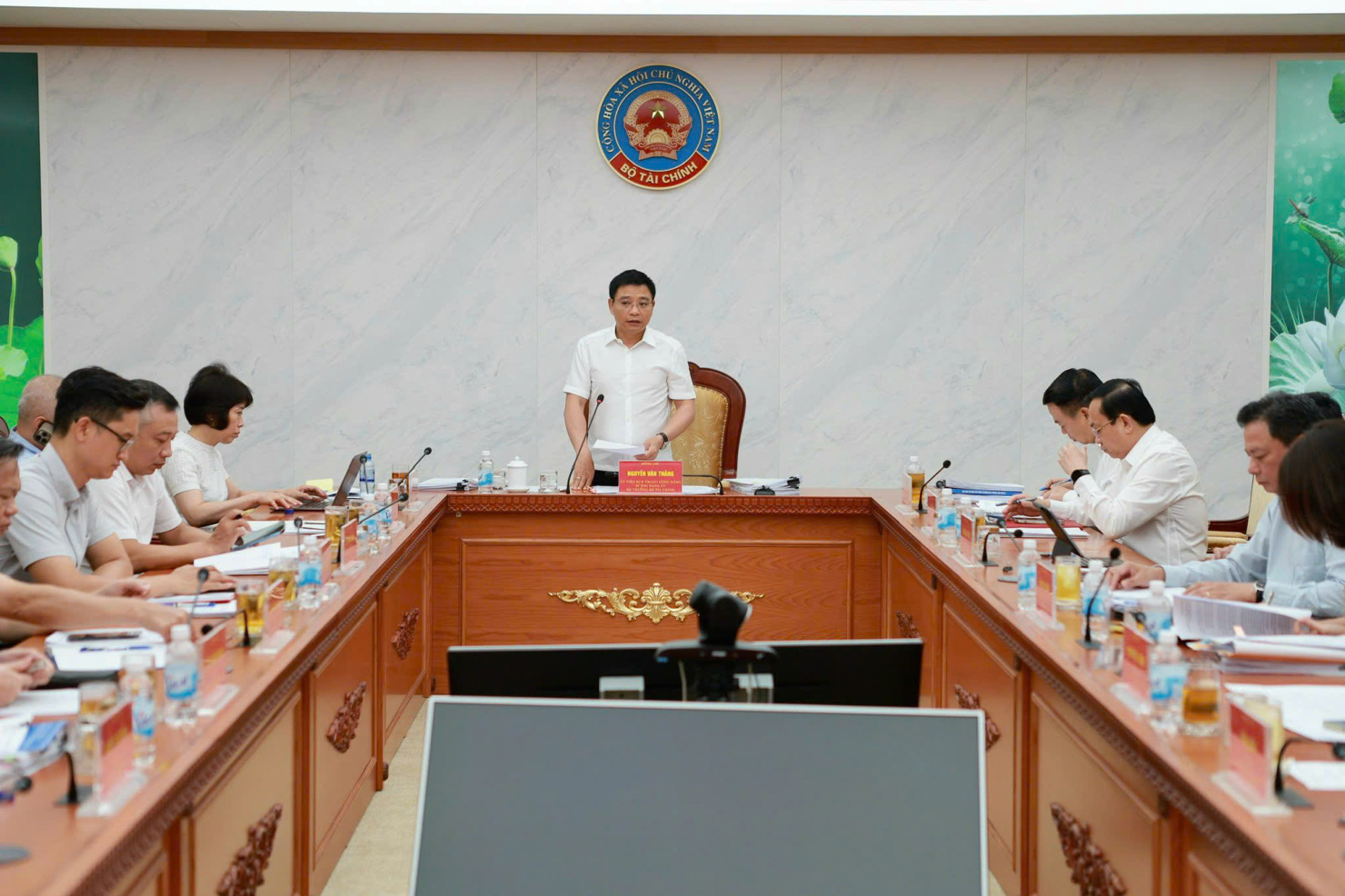 Hội nghị Ban Chấp hành Đảng bộ Bộ Tài chính tháng 10/2025.