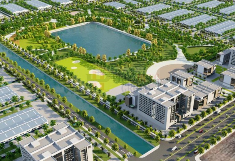 Một góc phối cảnh của KCN Prodezi Long An