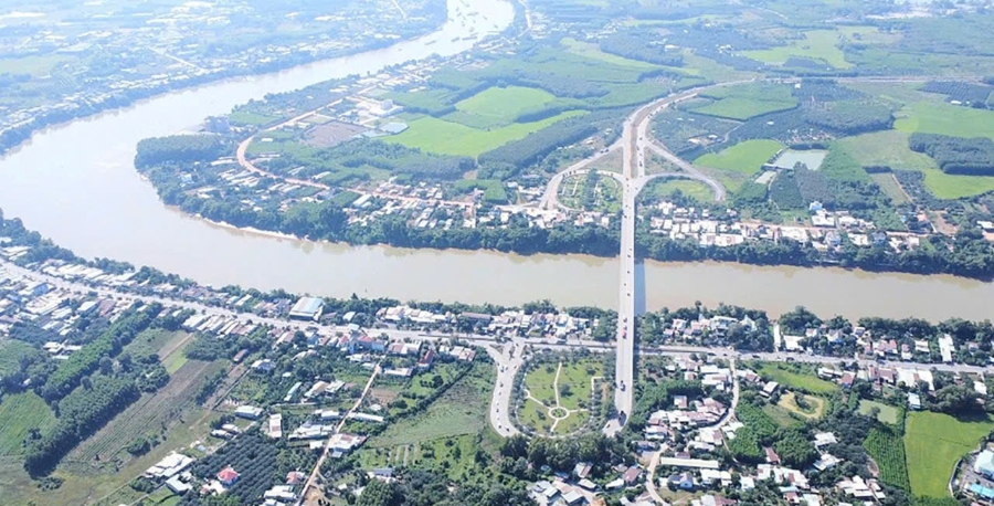 Đồng Nai đang triển khai khởi động nhiều dự án kết nối giao thông với TP. Hồ Chí Minh. Ảnh ST