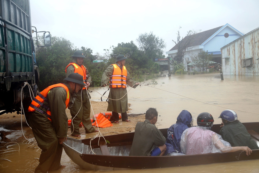 Lũ lụt gây thiệt hại nặng nề tại tỉnh Gia Lai. 