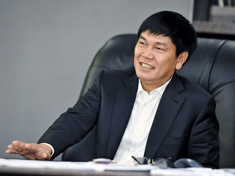 Tỷ phú Trần Đình Long. Ảnh HPG
