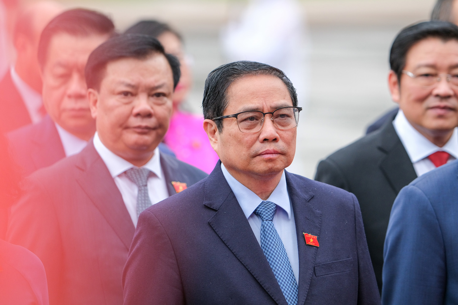 Lãnh đạo Đảng, Nhà nước và các đại biểu Quốc hội vào Lăng viếng Chủ tịch Hồ Chí Minh trước khai mạc Kỳ họp thứ 3, Quốc hội khoá XV - Ảnh 5