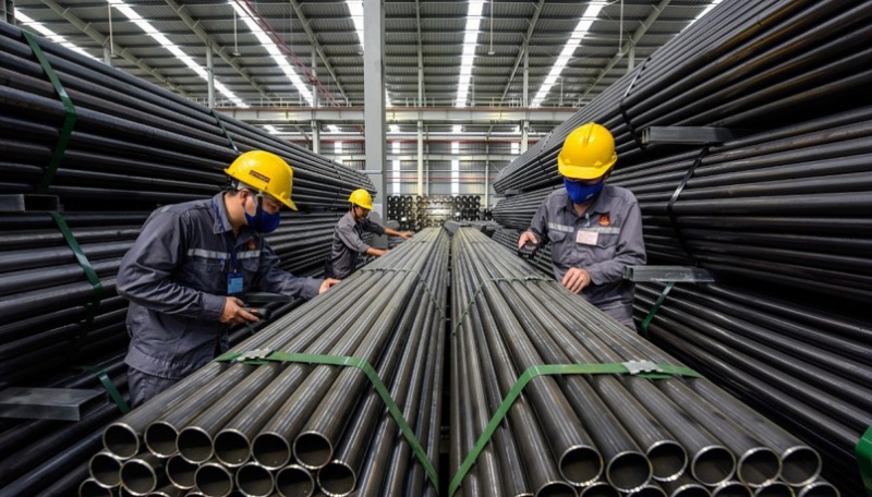 Nhiều khó khăn đang bủa vây ngành Thép.