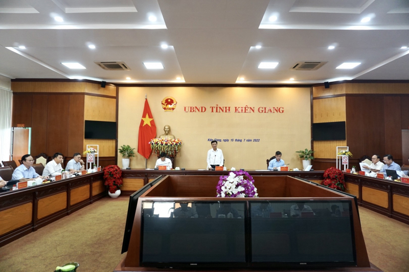 Toàn cảnh buổi làm việc.