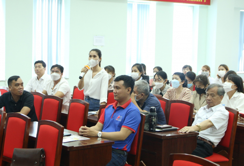  Các đại biểu tham dự hội nghị đối thoại.