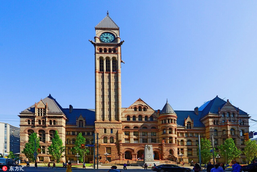 Trụ sở Tòa thị chính cổ kính ở Toronto, Canada. Ảnh IC