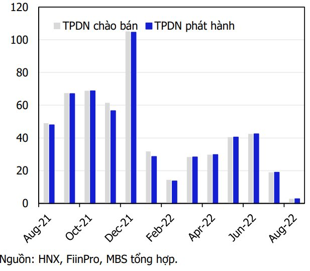 Nửa đầu tháng 8, ngân hàng "chiếm sóng" thị trường trái phiếu doanh nghiệp - Ảnh 1