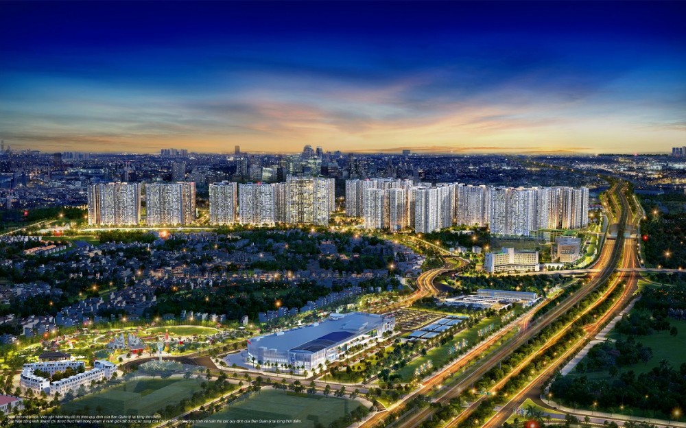 3 đại đô thị Vinhomes được vinh danh ở hạng mục “Chất lượng môi trường đô thị”. Ảnh: VIC