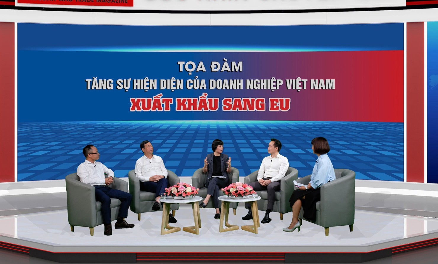Tọa đàm Tăng sự hiện diện của doanh nghiệp Việt Nam xuất khẩu sang châu Âu (EU).