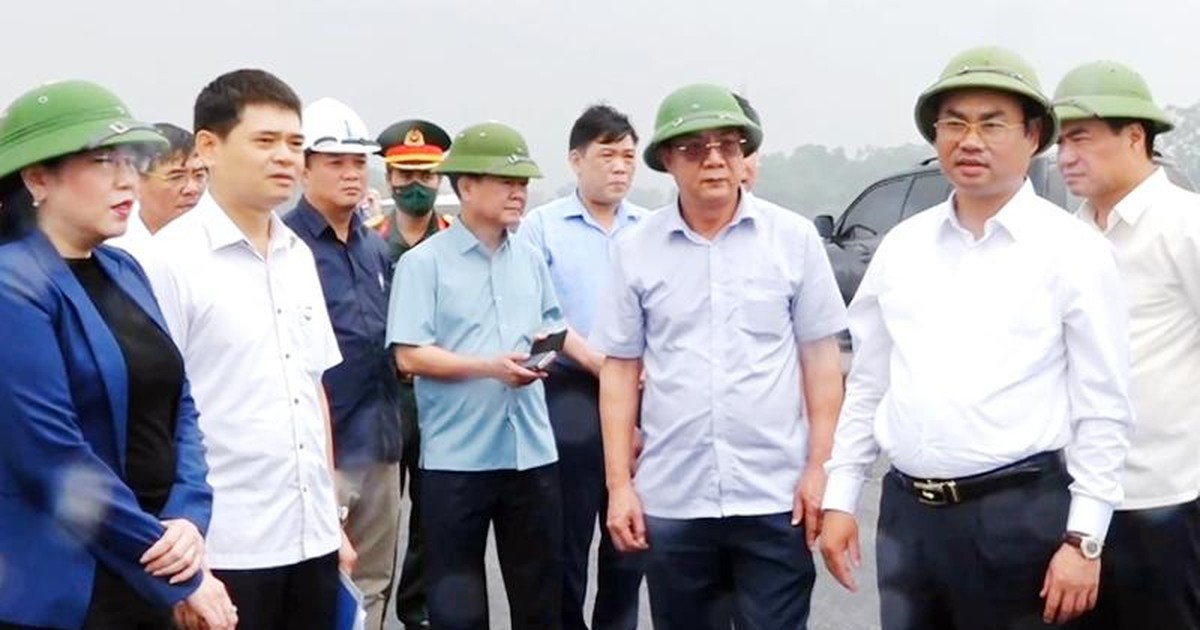 Lãnh đạo chủ chốt tỉnh Thái Nguyên thường xuyên kiểm tra, chỉ đạo đẩy nhanh tiến độ, chất lượng các công trình giao thông để đẩy mạnh thu hút đầu tư.