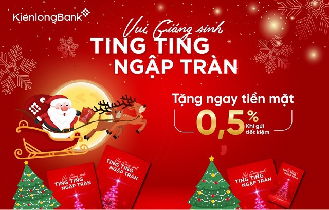 Ưu đ&atilde;i tặng tiền mặt trị gi&aacute; 0,5%/năm tr&ecirc;n gi&aacute; trị khoản tiền tiết kiệm. Ảnh: KSB