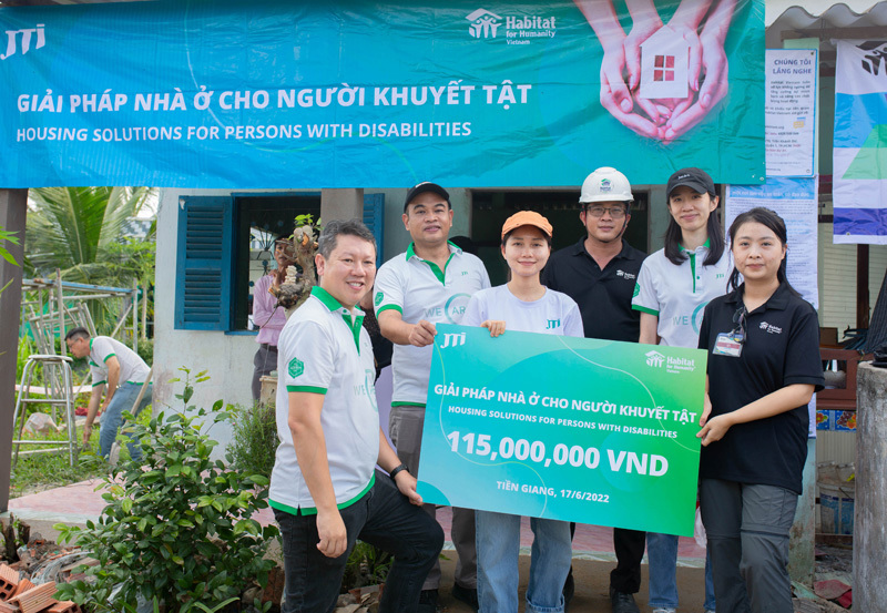 JTI Việt Nam hỗ trợ dự &aacute;n giải ph&aacute;p nh&agrave; ở cho đối tượng thiểu số ở n&ocirc;ng th&ocirc;n Việt Nam