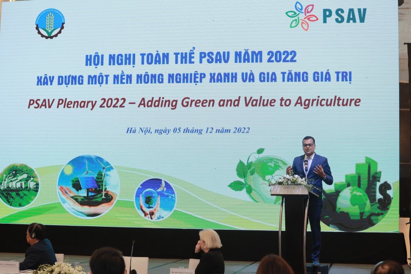 Ông Binu Jacob, Tổng Giám đốc Nestlé Việt Nam phát biểu tại Hội nghị.