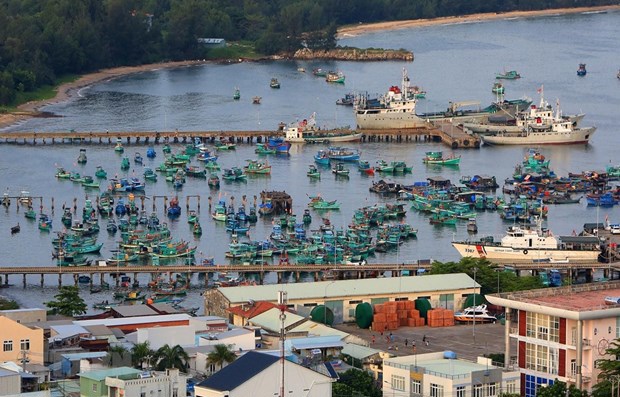 Một góc thành phố Phú Quốc (Kiên Giang). Ảnh: HS