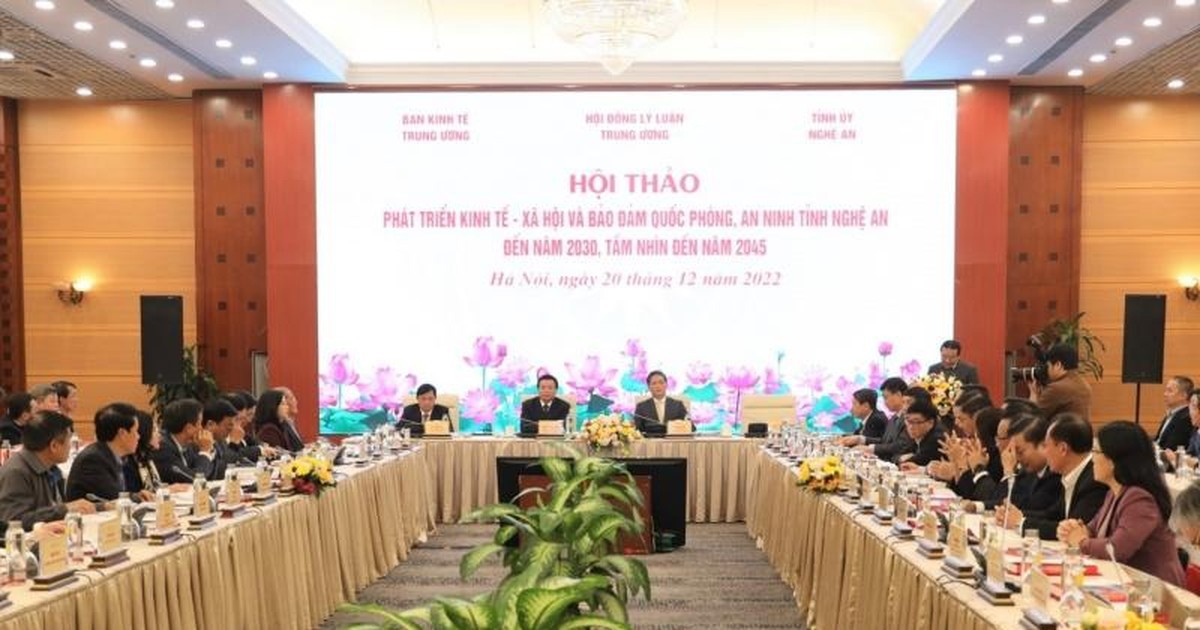 Quang cảnh Hội thảo.