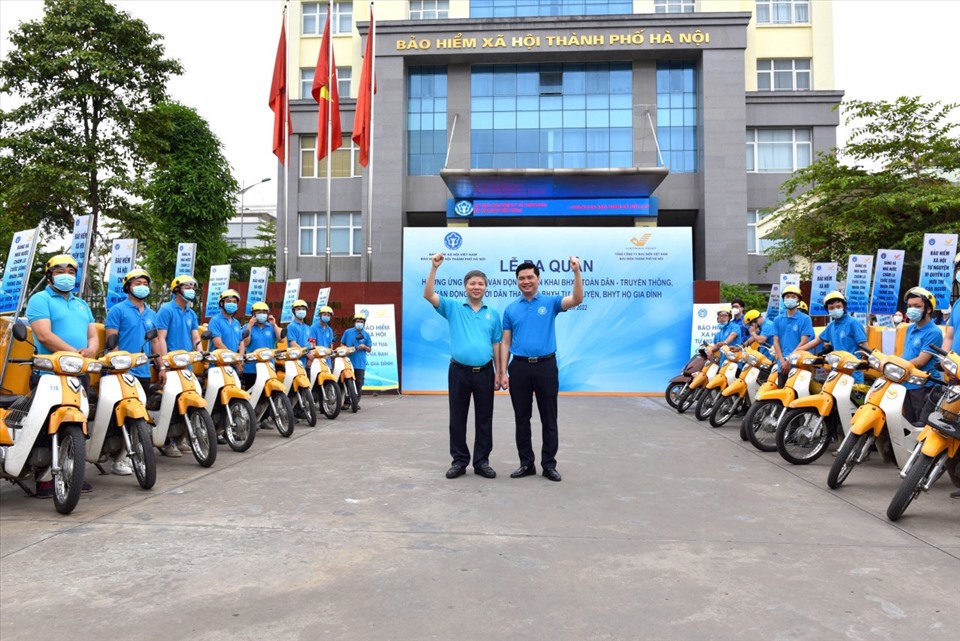 Lễ ra quân vận động phát triển BHXH tự nguyện, BHYT hộ gia đình hàng năm đã lan tỏa sâu rộng lợi ích của các chính sách an sinh xã hội tới người dân.