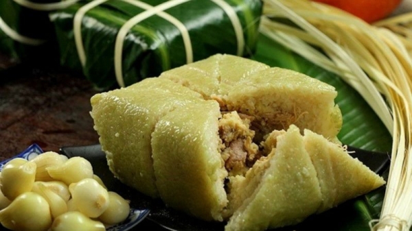 Bánh chưng là món ăn ngon, mang biểu tượng rất lớn trong ngày Tết