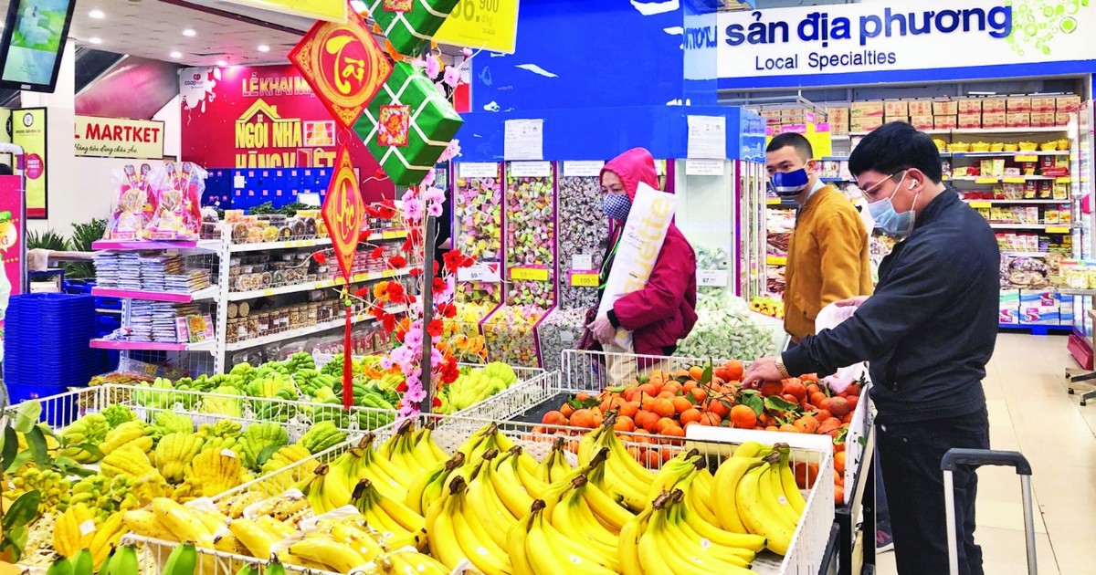 Các mặt hàng sản xuất trong nước được người tiêu dùng tin tưởng lựa chọn.