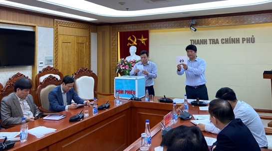 Dưới sự chứng kiến của đại diện các cơ quan, đơn vị, TTCP đã tiến hành bốc thăm lựa chọn người được xác minh tài sản, thu nhập thuộc diện kiểm soát của TTCP.