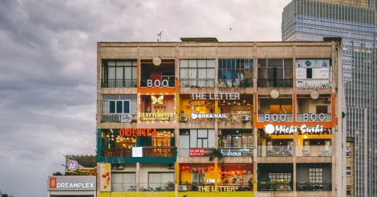 Toà nhà Cafe số 42 Nguyễn Huệ, quận 1. Ảnh: Internet