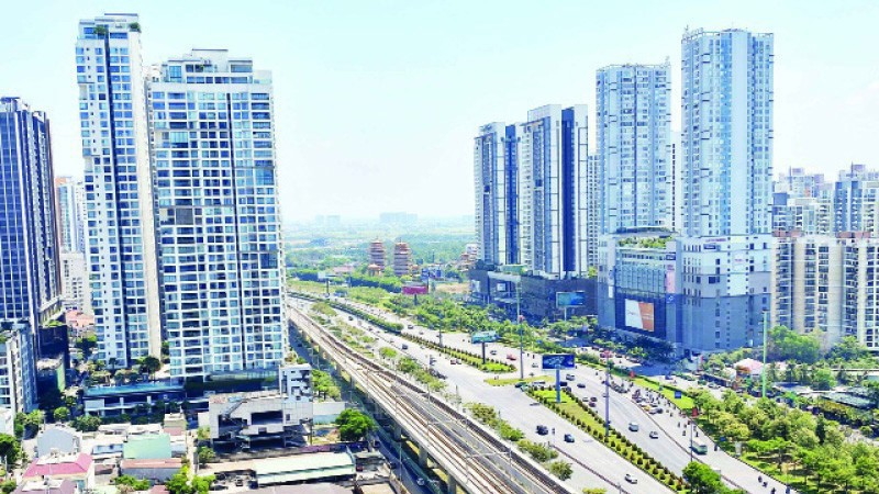 Một góc đô thị thành phố Thủ Đức, Thành phố Hồ Chí Minh. Ảnh: Quang Quý