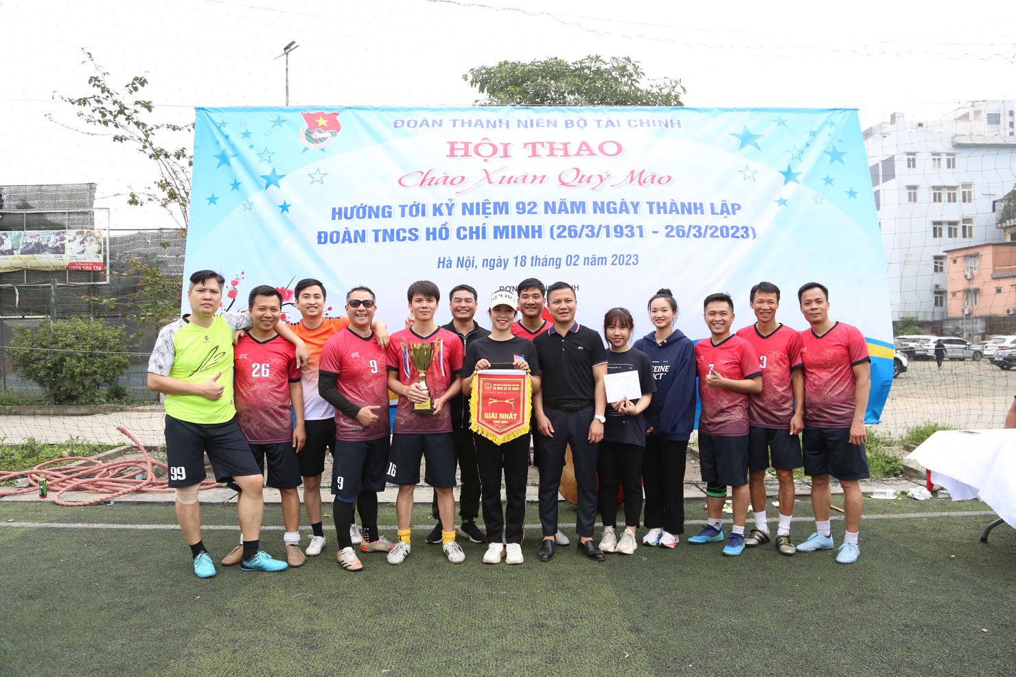 Khai mạc Hội thao chào xuân Quý Mão của tuổi trẻ Bộ Tài chính - Ảnh 4