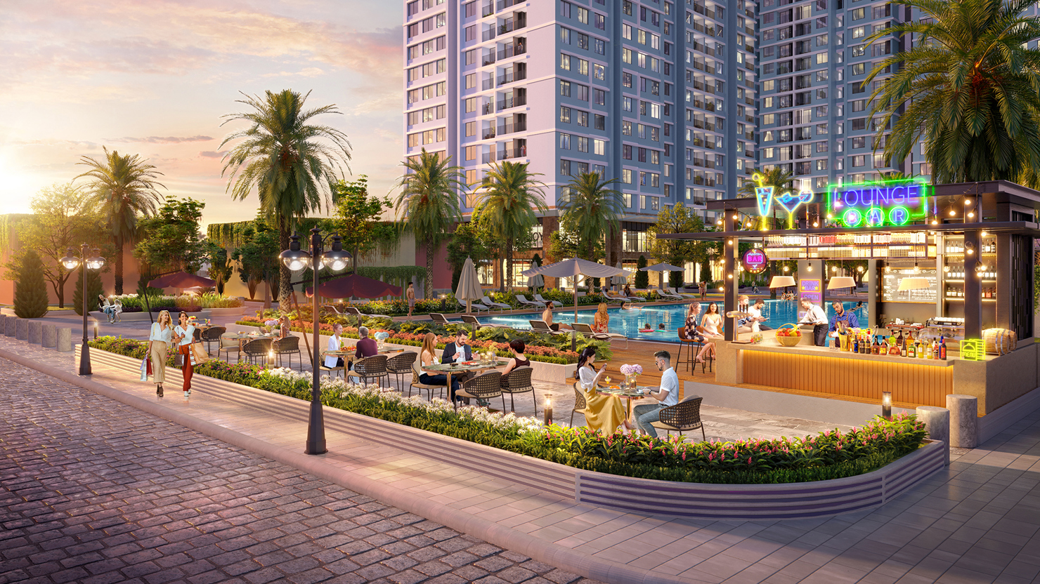 Hanoi Melody Residences được đánh giá cao nhờ hệ thống tiện ích đa dạng. Ảnh: Hưng Thịnh Land