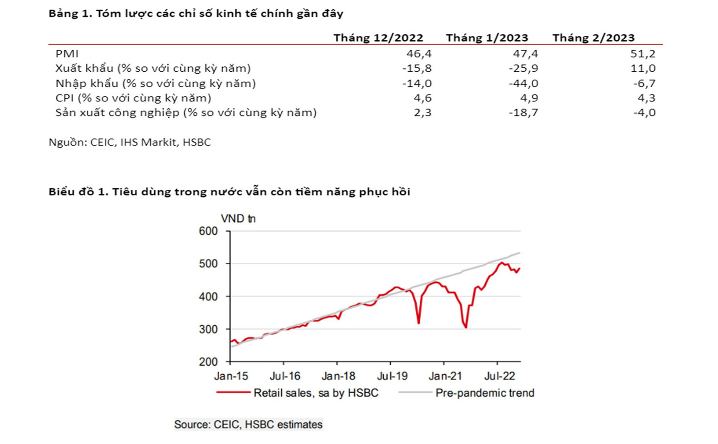 HSBC: Việt Nam vẫn thấy những cơ hội xuất hiện trong nghịch cảnh - Ảnh 1