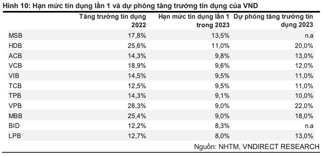 Ngân hàng nào được cấp hạn mức tín dụng cao nhất? - Ảnh 1