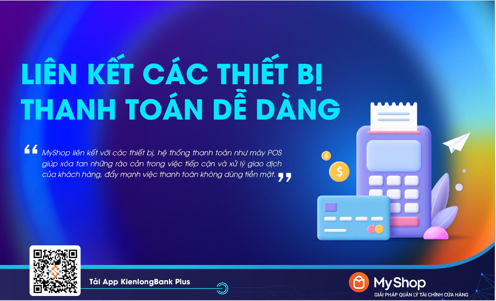MyShop là giải pháp đầu tiên trên thị trường hỗ trợ kết nối với thiết bị Paybox - Ảnh: KLB
