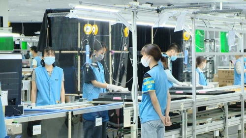 Vốn đầu tư thực hiện của các dự án đầu tư nước ngoài đã có dấu hiệu cải thiện so với các tháng đầu năm 2023 (ảnh minh hoạ)