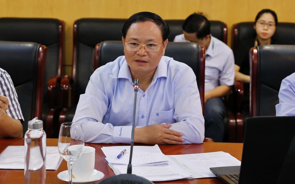 Thứ trưởng Bộ TN&MT Lê Minh Ngân. Ảnh: Bộ: TN&MT