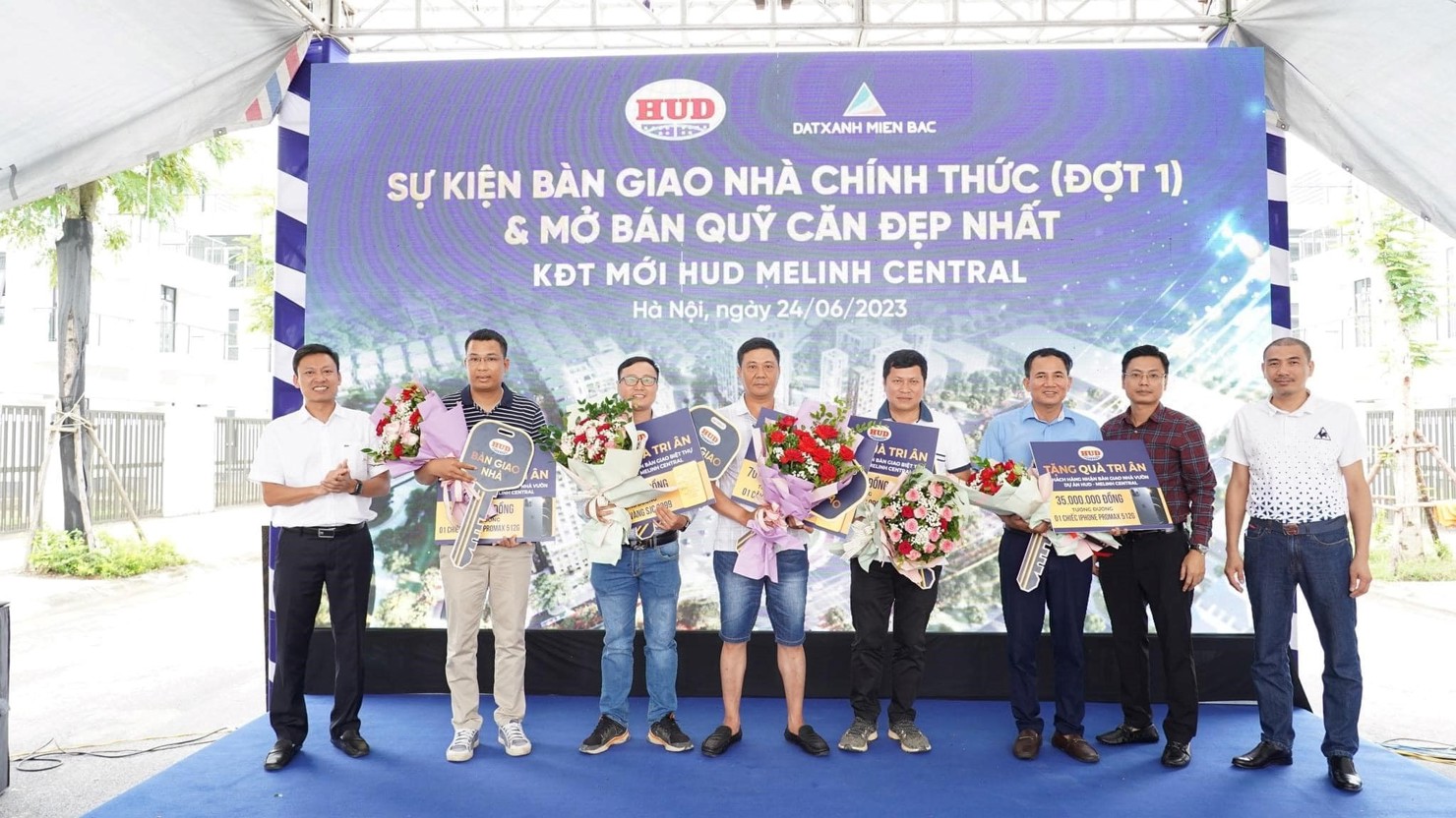 C&aacute;c kh&aacute;ch h&agrave;ng mua sản phẩm thấp tầng tại HUD Melinh Central từ giữa năm 2022 đ&atilde; được nhận b&agrave;n giao nh&agrave;. &nbsp;