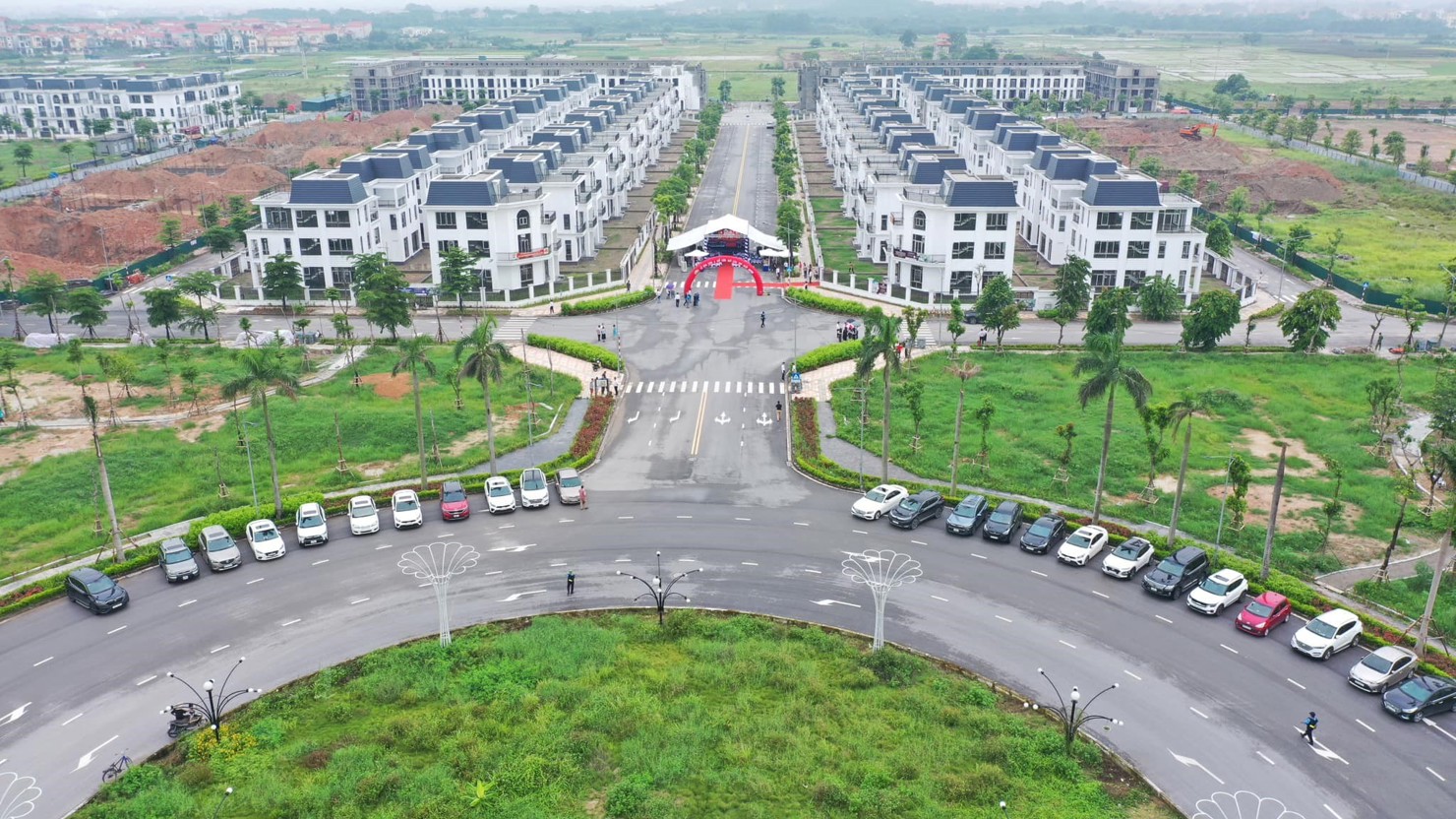 Hạ tầng tiện &iacute;ch hiện hữu tại KĐT mới HUD Melinh Central.