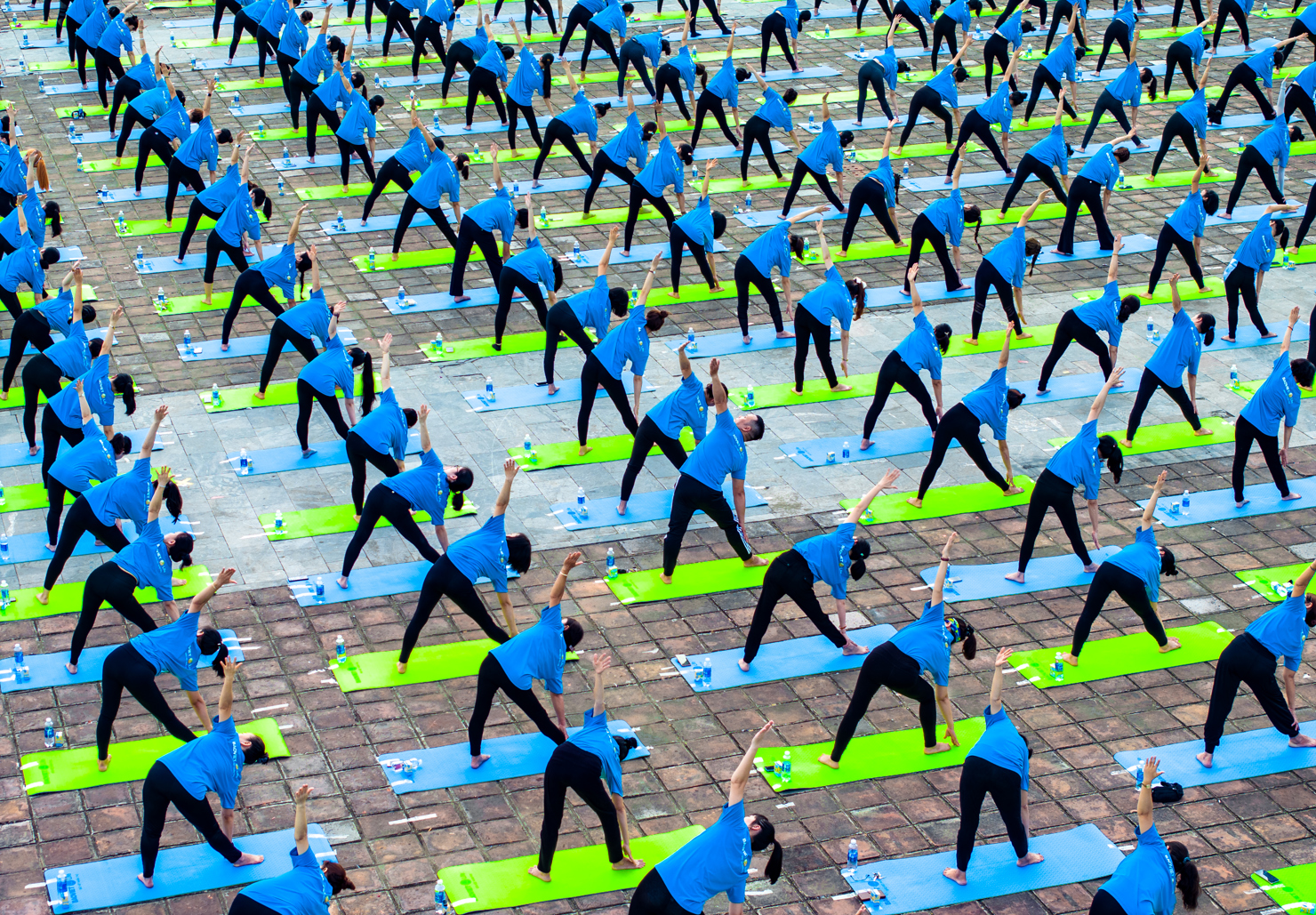 Tinh thần Yoga h&agrave;i ho&agrave; v&agrave; an lạc trong kh&ocirc;ng gian mang đậm bản sắc văn ho&aacute; của cố đ&ocirc; Huế.