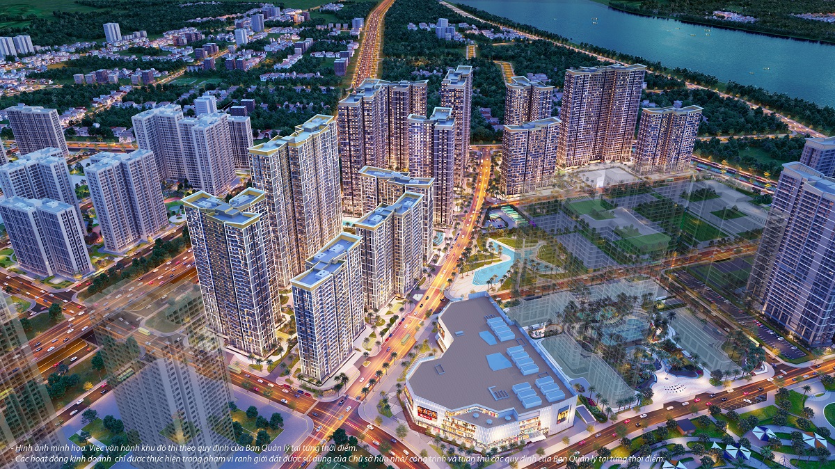 Glory Heights đắt gi&aacute; bởi sở hữu vị tr&iacute; &ldquo;trung t&acirc;m của trung t&acirc;m&rdquo; tại Vinhomes Grand Park. Ảnh: VHM