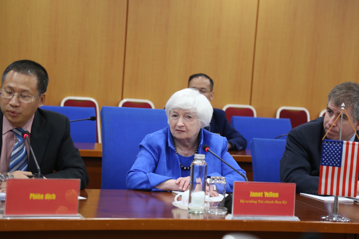 Bộ trưởng Bộ T&agrave;i ch&iacute;nh Hoa Kỳ Janet Yellen. Ảnh: Gia H&acirc;n