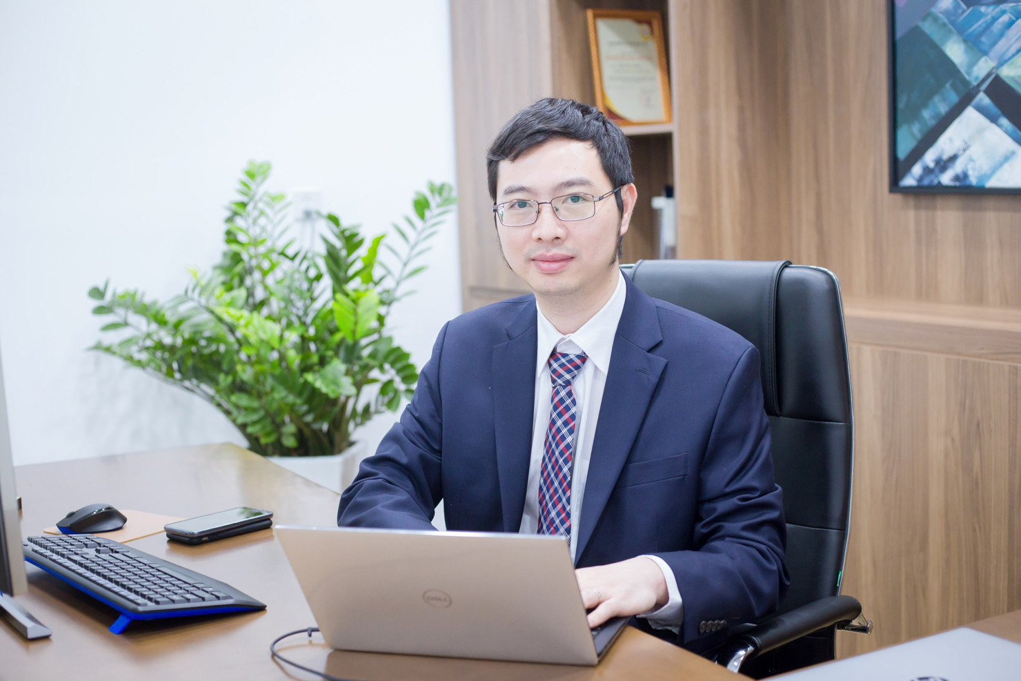 &nbsp;&Ocirc;ng Đ&agrave;o Đức Minh - Tổng Gi&aacute;m đốc C&ocirc;ng ty CP VinBigdata. Ảnh: VIC