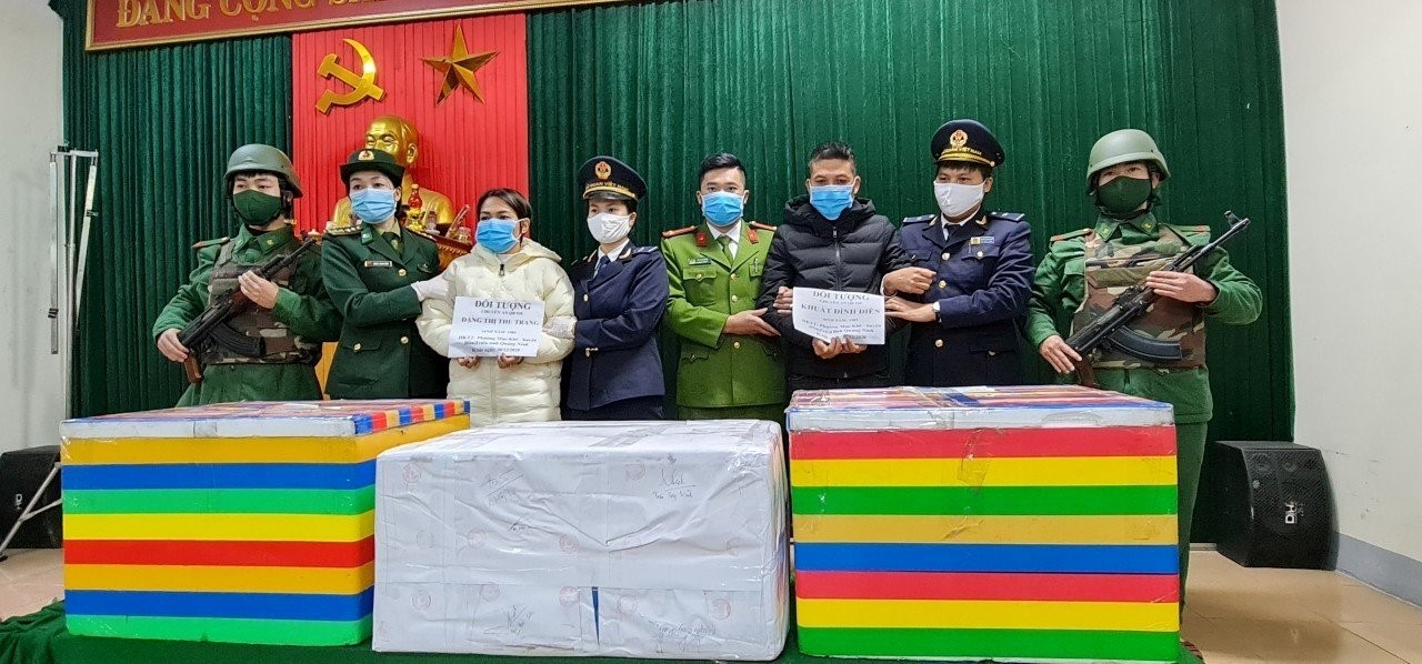 Nhiều vụ vi phạm pháp luật hải quan bị Cục Hải quan Quảng Bình và các lực lượng chức năng phối hợp bắt giữ.