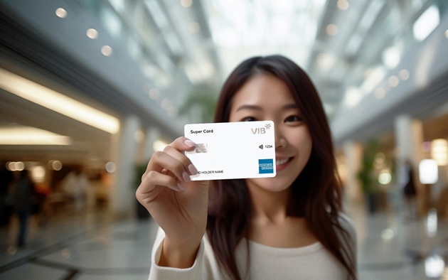 Super Card đã trở thành điểm nhấn vượt trội trên thị trường thanh toán không tiền mặt. Ảnh: VIB