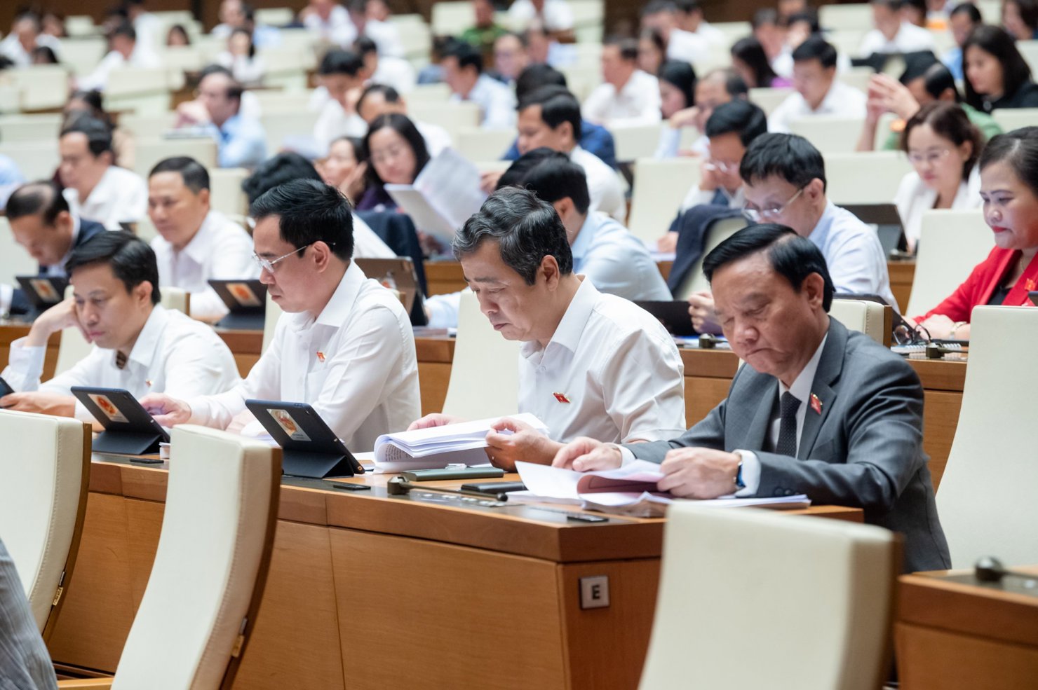 C&aacute;c đại biểu dự Kỳ họp.