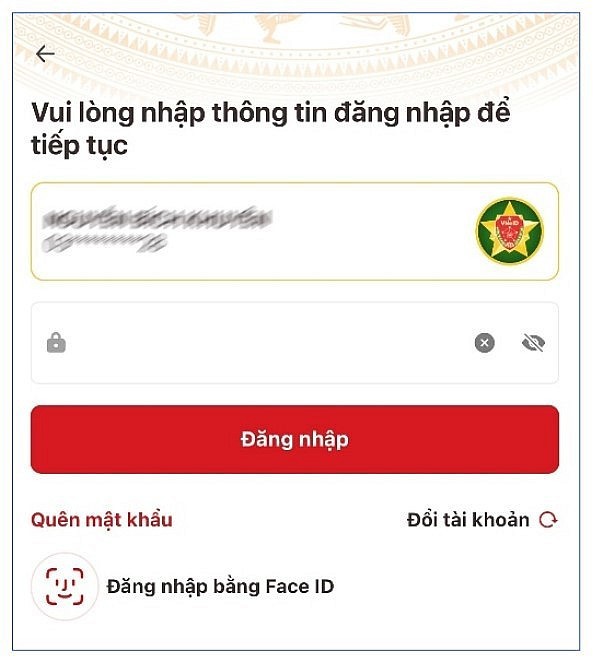 Hướng dẫn đăng nhập ứng dụng VssID bằng tài khoản định danh diện tử VNeID - Ảnh 1